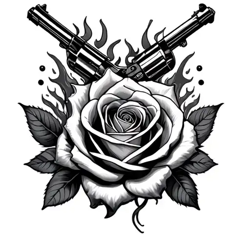 Guns And Rose And Fire