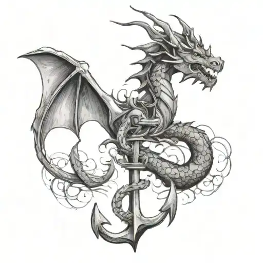 Anchor Breaking Free Spirit Dragon