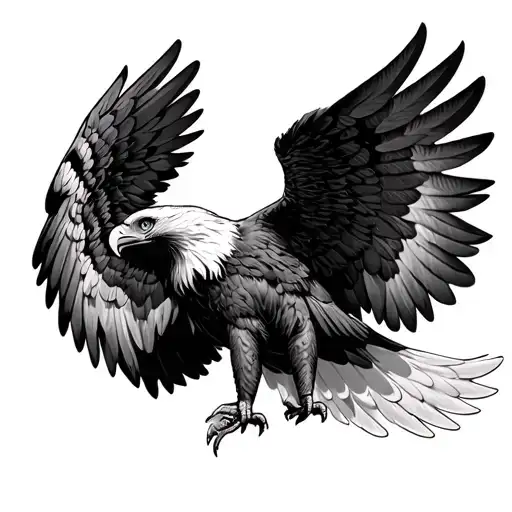 Bild Eagle Wings Spread