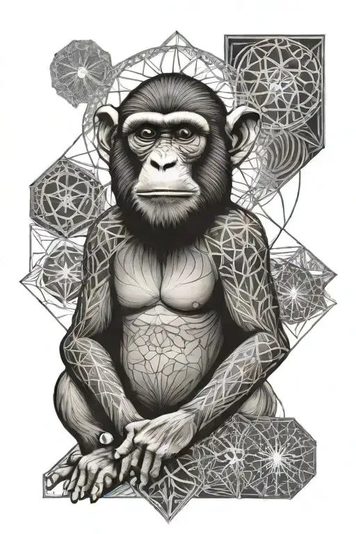 Sacred Geometry And Monkey