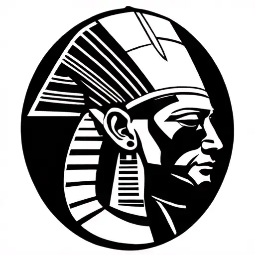 Egytian Theme With African King