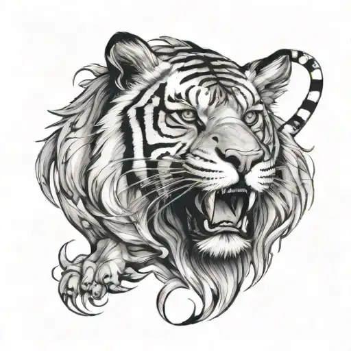 Leo Zodiac Sign Tiger