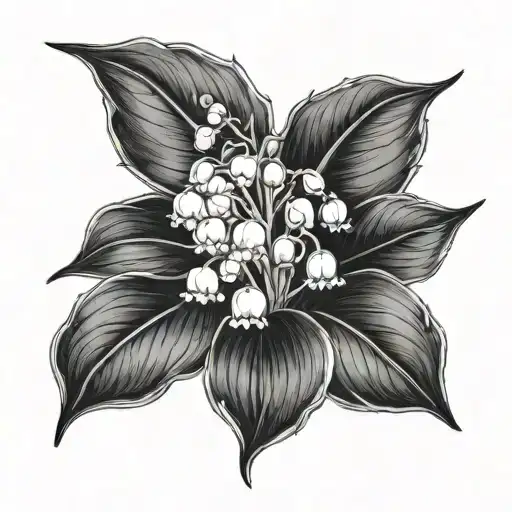 Black Out Lily Of The Valley