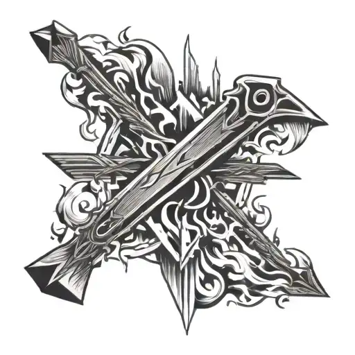 Arrow And Fire Coming