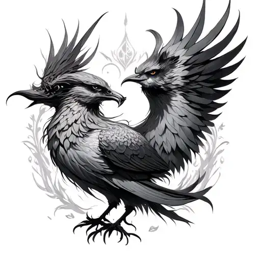 Pheonix Beauty And The Beast Spiritual Witch