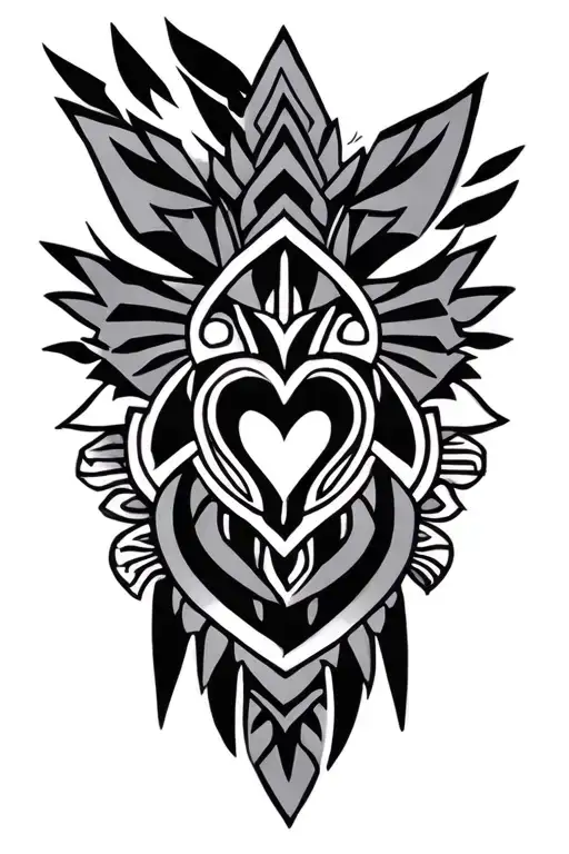 Unconditional Love Aztec Symbol