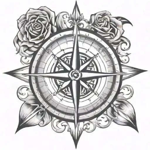 Compass Rose Spade