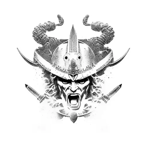 Warrior Battle Samurai Death