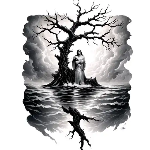 Tree Branches And Storms Incorporating Poseidon's