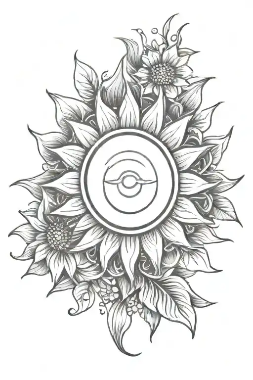 Flowers Shaped Like A Sun