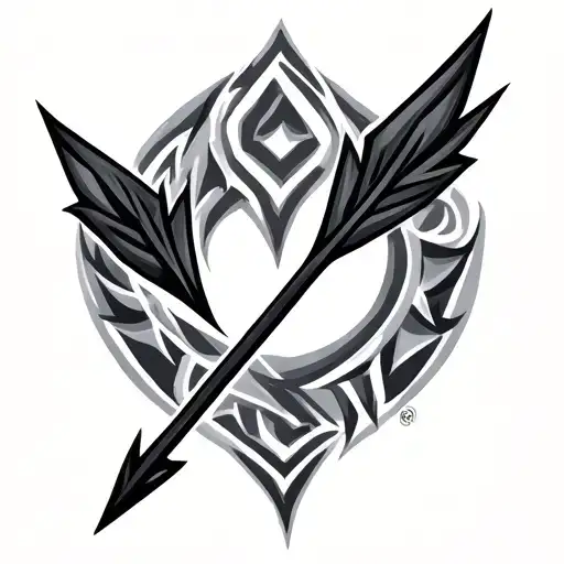 Tribal Arrow Design