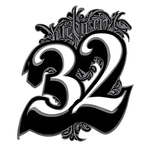 Roman Numerals 32 With A Name