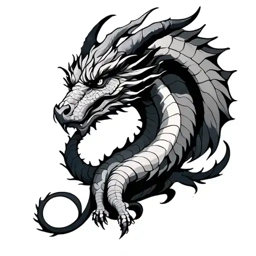 Aries And Dragon Wrapped