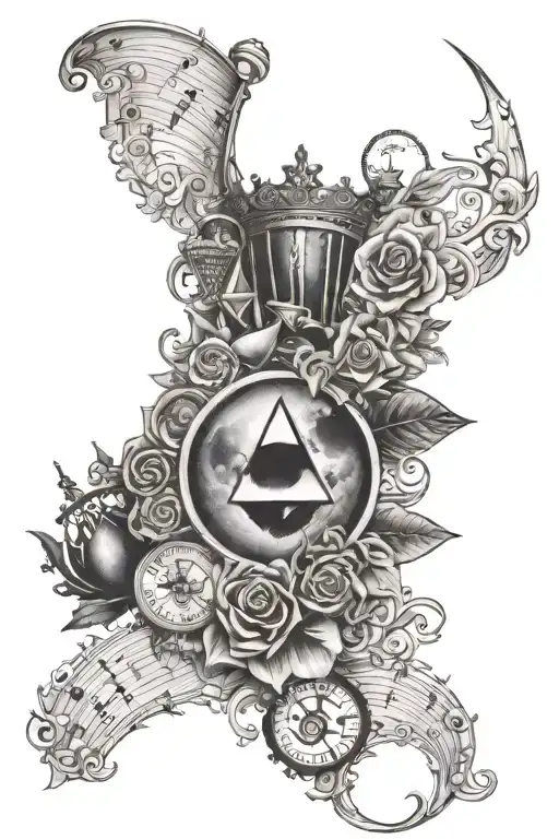 Music & Travel & Canada & Moon & Diamond & Crown & Dollars