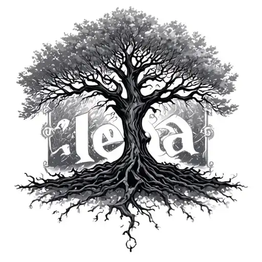 The Word 'Lead' Turning Into A Tree