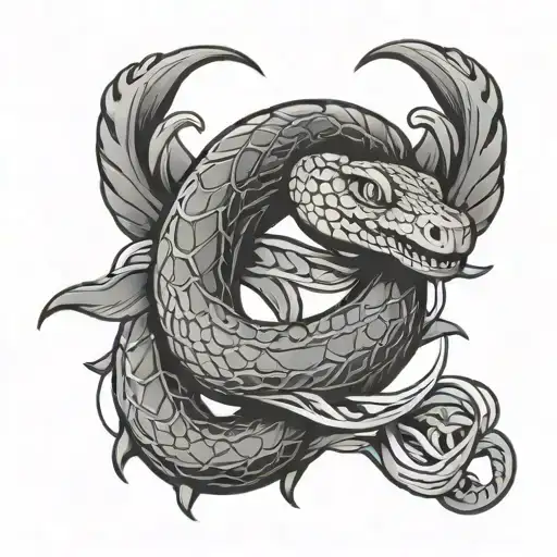 Venus Boxing Snake Logo