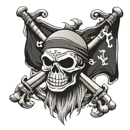 Roanoa Zoro Jolly Roger One Piece