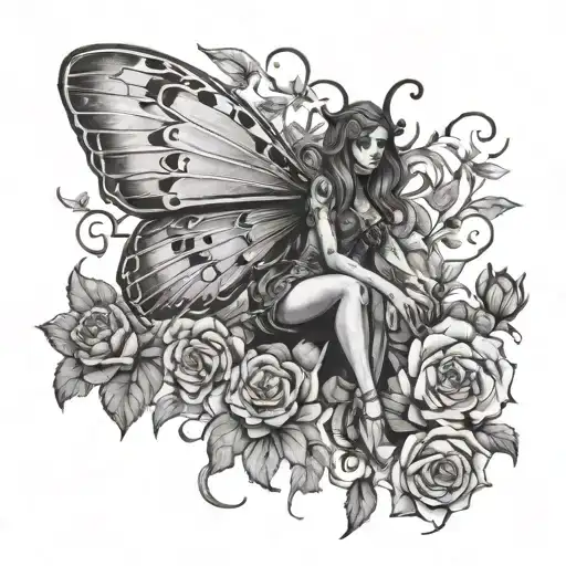 Death Moth Fairy Riding