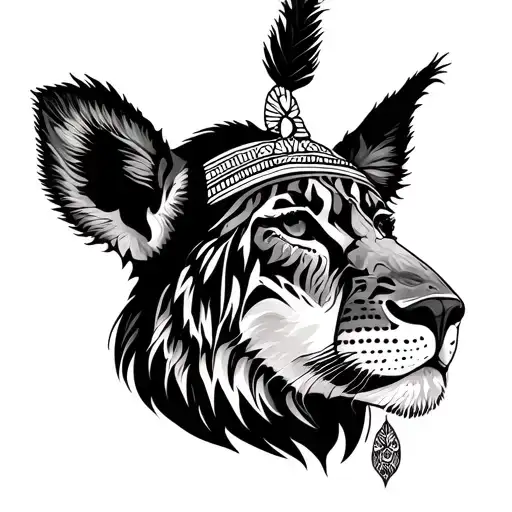 African Animal Headdress