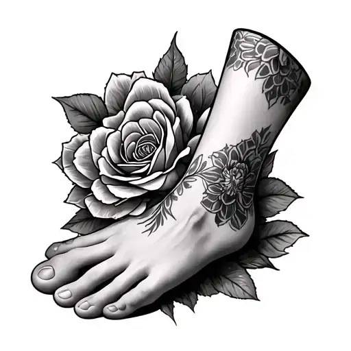 Coverup Inner Foot Black