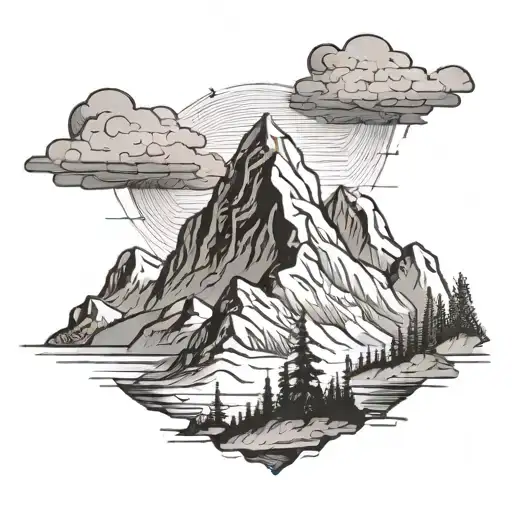 Mountain With Cross Ontop