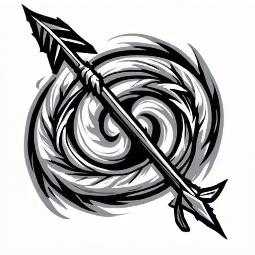 Indigenous Arc And Arrow