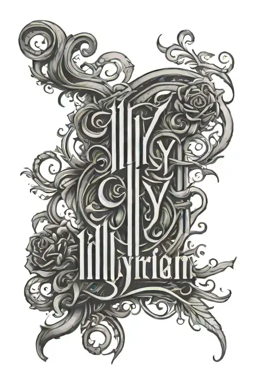 The Word Illyrian Writtrn Out