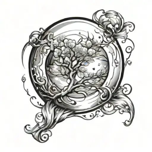 Simple Clear Crystal Ball