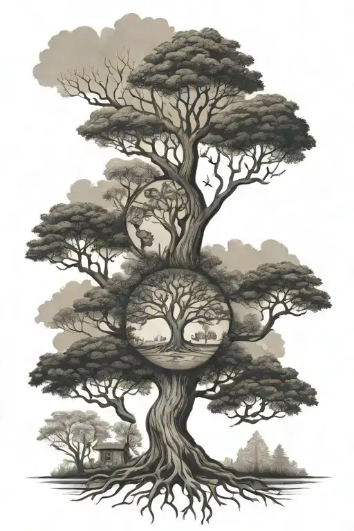 Outdoors And Family Tree