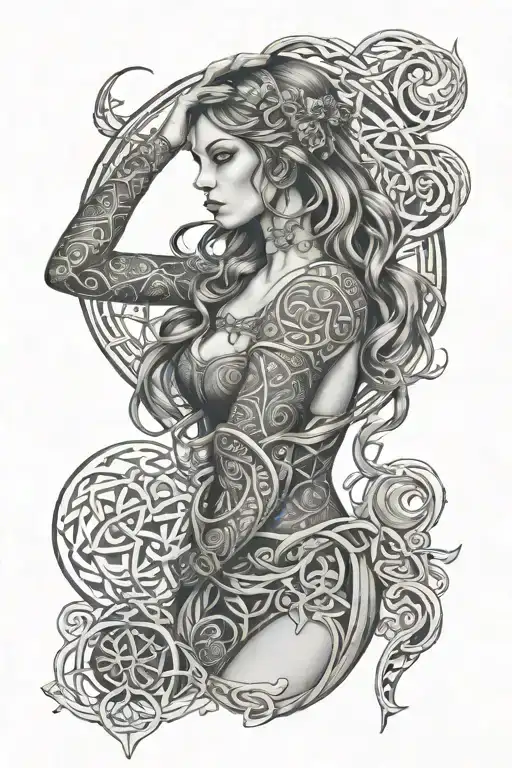 Celtic Fairytale Women Sleeve