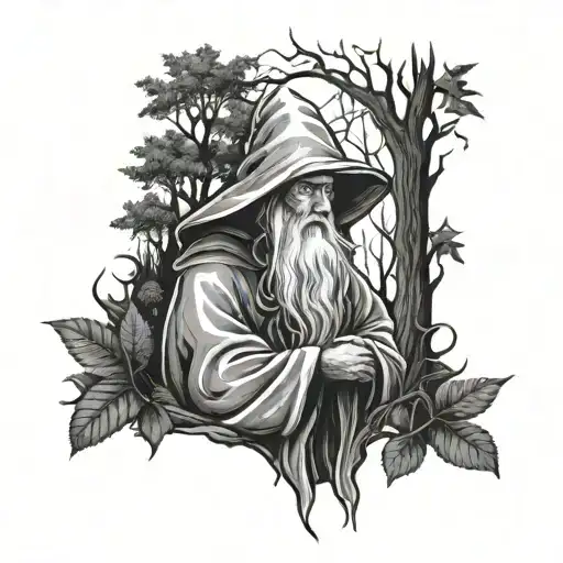 Hermit In The Forest