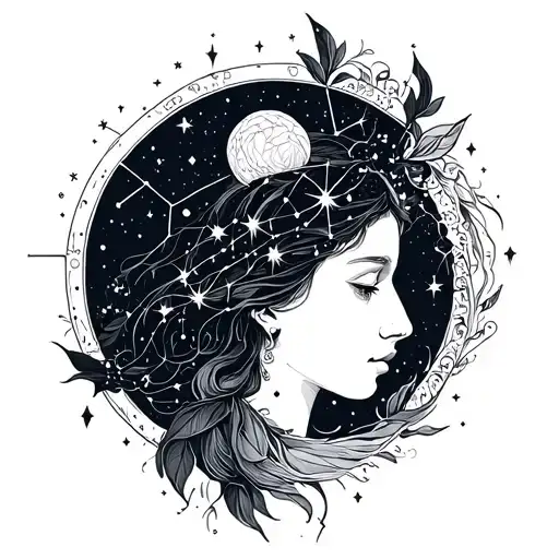 Fineline Virgo Constellation