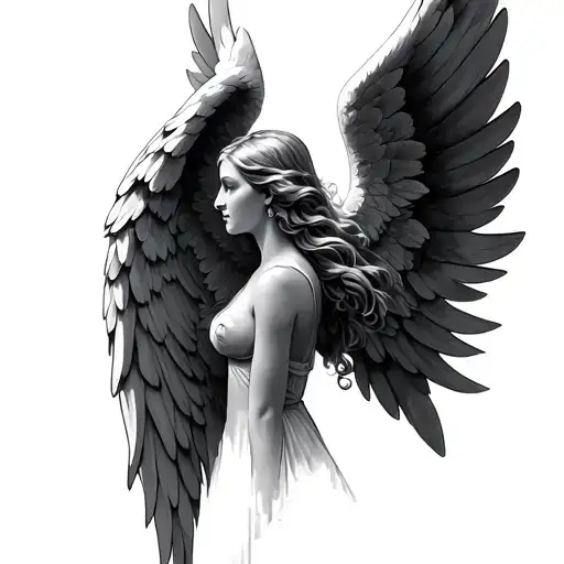 Angel Wings Memorial Rip