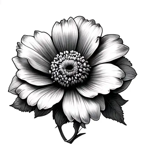 Small Flower With Dainty Strands