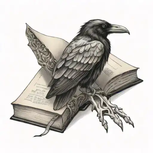 Raven Skull Book
