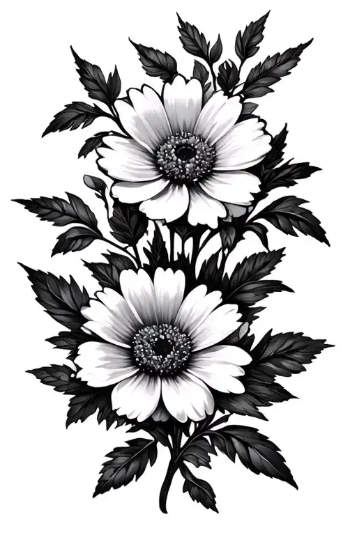 Fewer Flowers Less Black