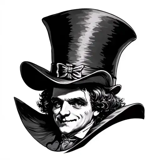 Mad Hatter Hat Dark Side