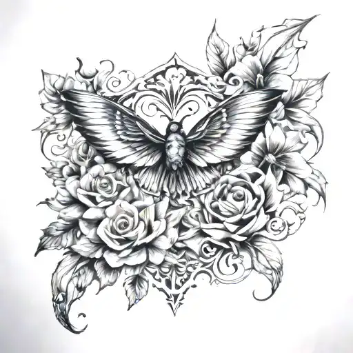 Chest Tattoo For Group Of Longtime Friends