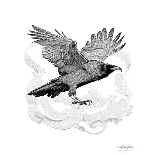 A Raven Over Hourglass