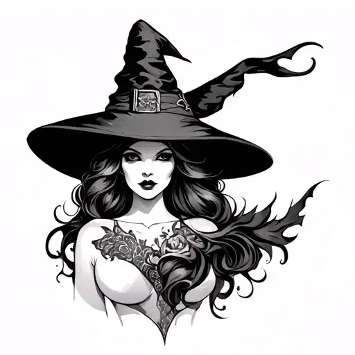 Thick Witch Cleavage