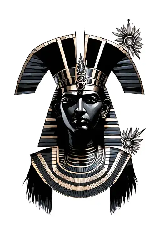 Majestic Egyptian God