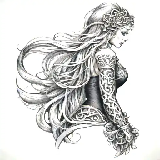 Celtic Fairytale Women Sleeve