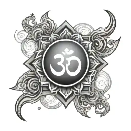 Vishnu Sudharshan Chakra Symbols