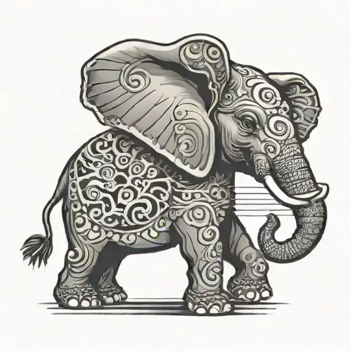 Guitar Playing Elephant