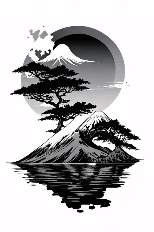 Monte Fuji Fine Line