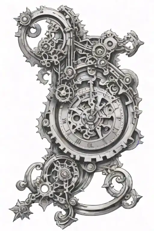 Christian Clock Mechanism Intertwined
