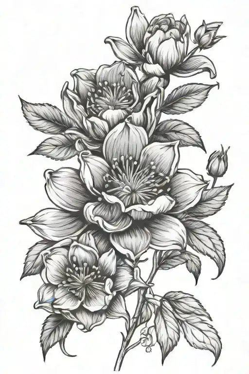 January April July August Birth Flower