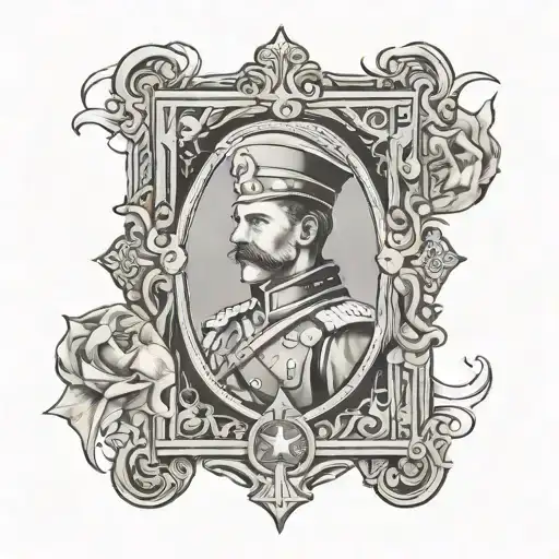 Military Magician Tarot Card