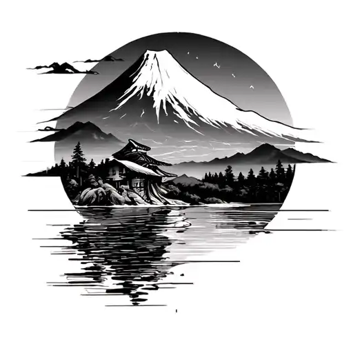 Monte Fuji Fine Line