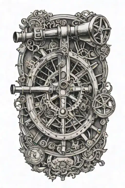 Sextant Terchnical Drawing